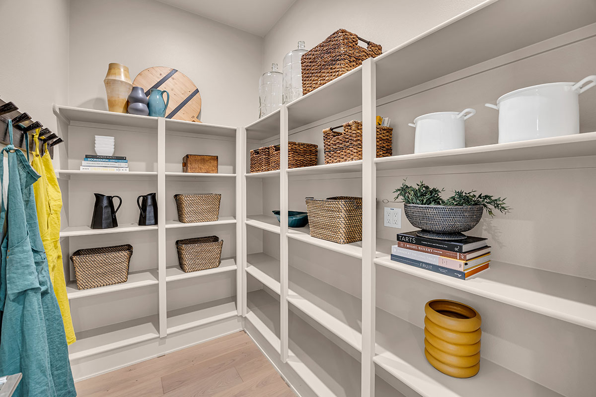 Real Estate photograph of a closet
