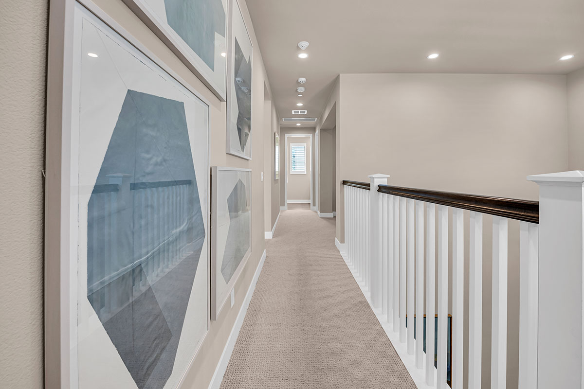 Real Estate photograph of a hallway