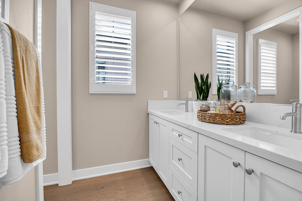 Real Estate photograph of a bathroom sink